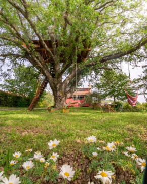 La Casa Rossa nell’Oasi verde